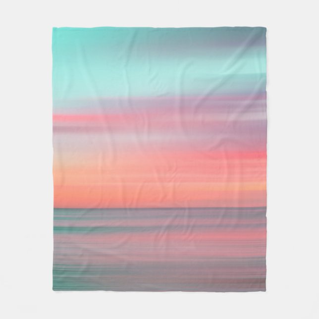 Beautiful Sea Landscape Fleece Blanket (Front)