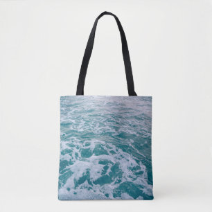 Beautiful sea marble waves texturehipster,backgrou tote bag