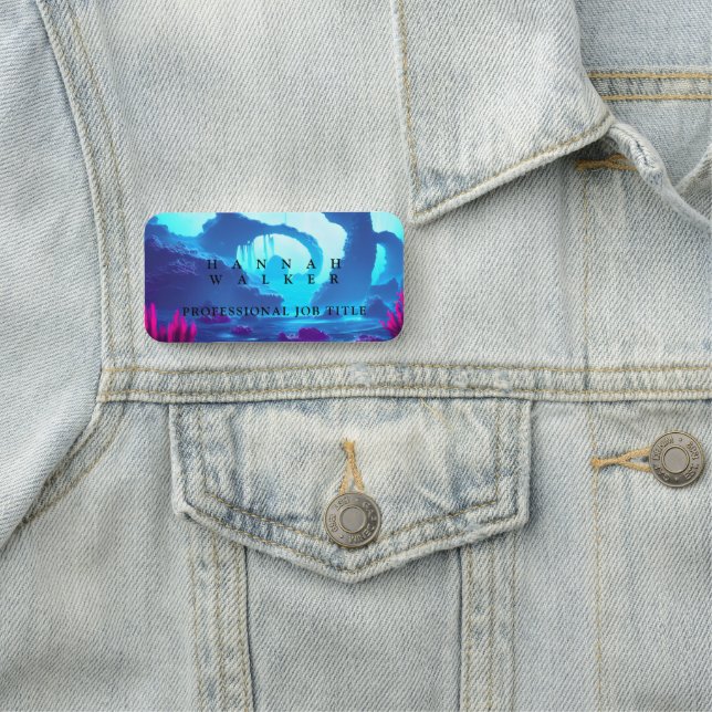 Beautiful sea  name tag (In Situ)