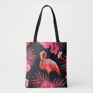 Beautiful seamless floral summer pattern backgroun tote bag