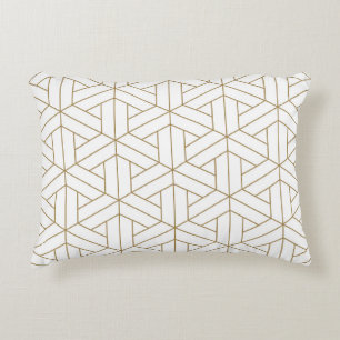 Beautiful Seamless pattern japanese shoji kumiko, Decorative Cushion