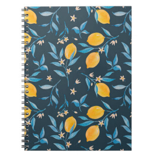 Beautiful seamless pattern with hand drawn waterco notebook