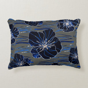 Beautiful seamless pattern with watercolor stylize decorative cushion