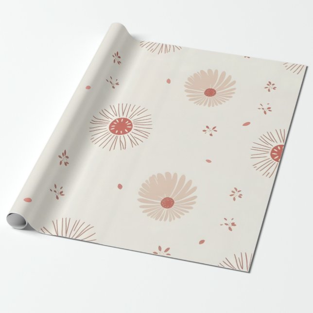 Beautiful seamless wrapping paper (Unrolled)