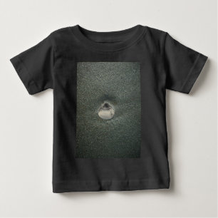 Beautiful Seashell in the Sand: A Salty Souvenir Baby T-Shirt
