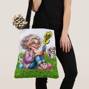 Beautiful Senior - See Back! Tote Bag