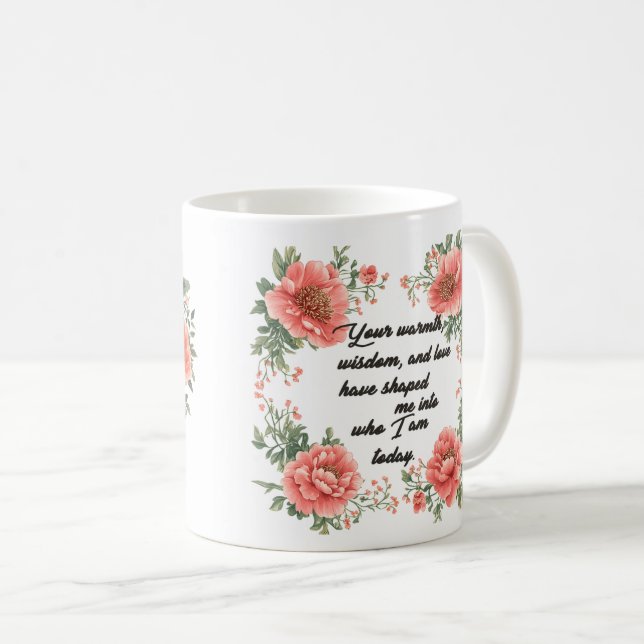 Beautiful Sentiment For Mum Wrap Coffee Mug (Front Right)