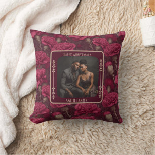 Beautiful Sentimental 50Th Wedding Anniversary Cushion
