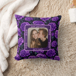 Beautiful Sentimental 50Th Wedding Anniversary Cushion