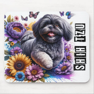 Beautiful Shih-Tzu Dog Mouse Pad