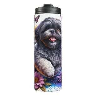 Beautiful Shih-Tzu Dog Thermal Tumbler