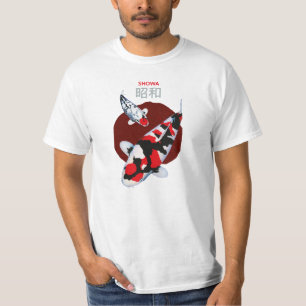 Beautiful Showa Koi Fish T-Shirt – Elegant