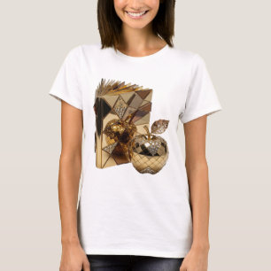 Beautiful Silver ABSTRACT ART Design T-Shirt