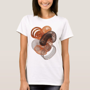 Beautiful Silver ABSTRACT ART Fashion Print T-Shirt