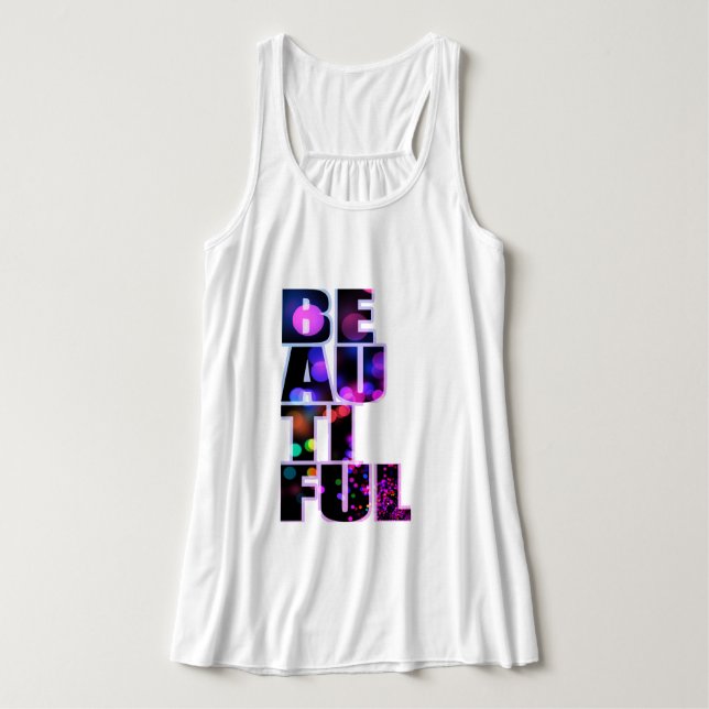 Beautiful Singlet (Design Front)