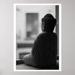 Beautiful Sitting Buddha Poster