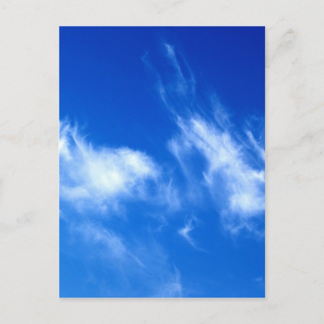 beautiful sky  and  cloud postcard (Front)