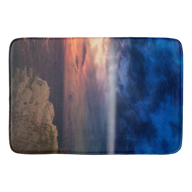 beautiful sky bath mat (Front)