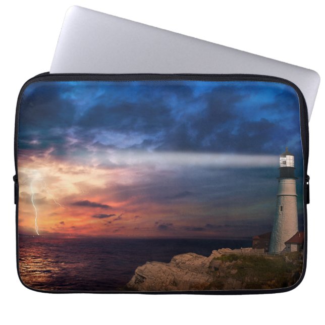 beautiful sky laptop sleeve (Front)