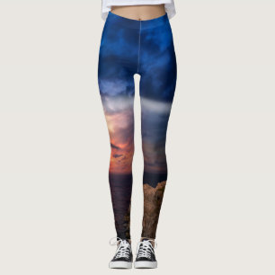 beautiful sky leggings