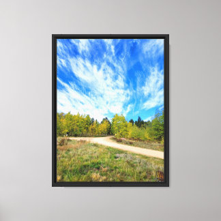 Beautiful Sky Stretched Canvas Print