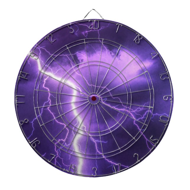 beautiful sky, thunder dartboard (Front)