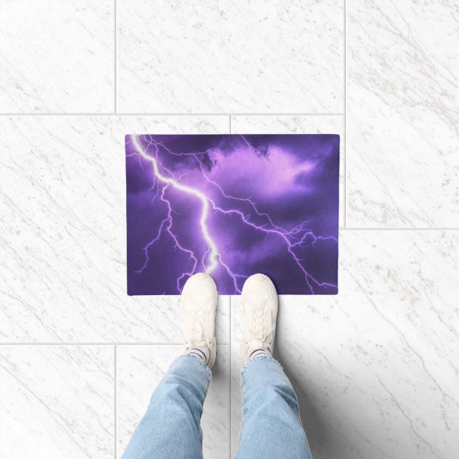 beautiful sky, thunder doormat (Indoor)