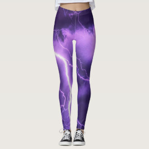 beautiful sky, thunder leggings