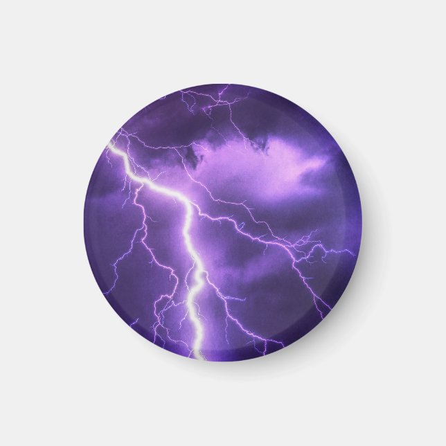 beautiful sky, thunder magnet (Front)