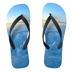 beautiful sky with clouds jandals