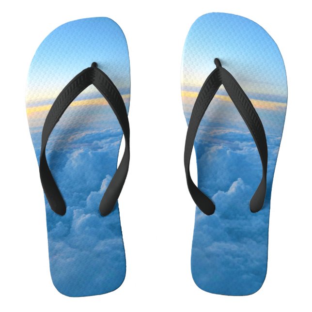 beautiful sky with clouds jandals (Footbed)