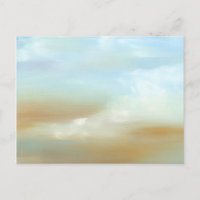 Beautiful Skyscape with Fluffy Clouds