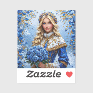 Beautiful Snow Maiden