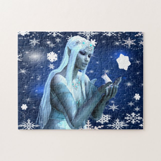 Beautiful Snow Queen Jigsaw Puzzle (Horizontal)