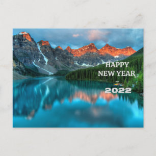 Beautiful Snowy Mountain Postcard