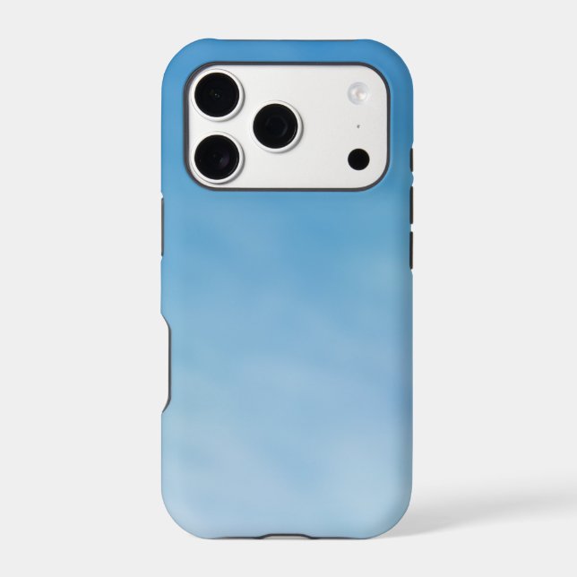 Beautiful Soft Blue Sky with Dreamy Clouds (Back)