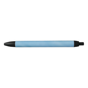 Beautiful Soft Blue Sky with Dreamy Clouds Black Ink Pen