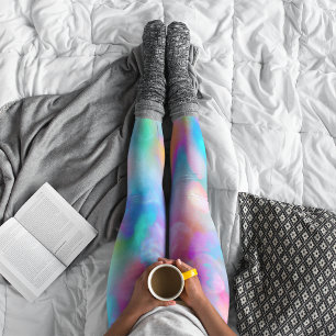 Beautiful Soft Colourful Rainbow leggings