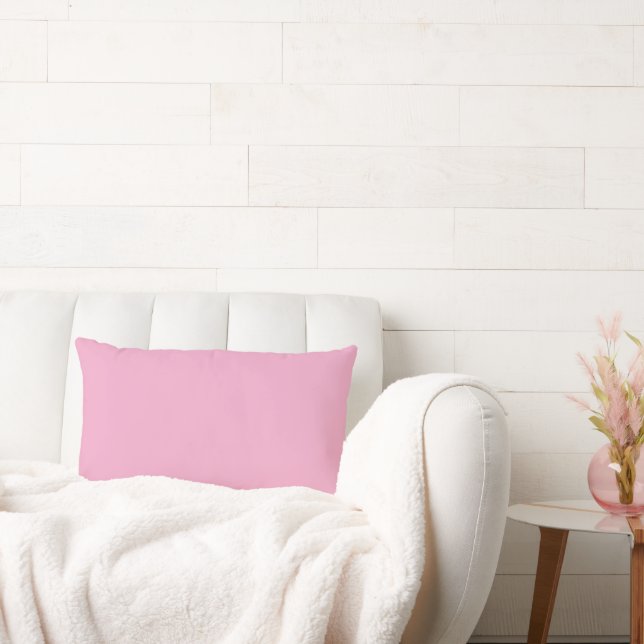 beautiful soft pink throw pillow (Couch)