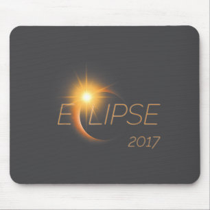 Beautiful Solar Eclipse 2017 Graphic Mouse Pad