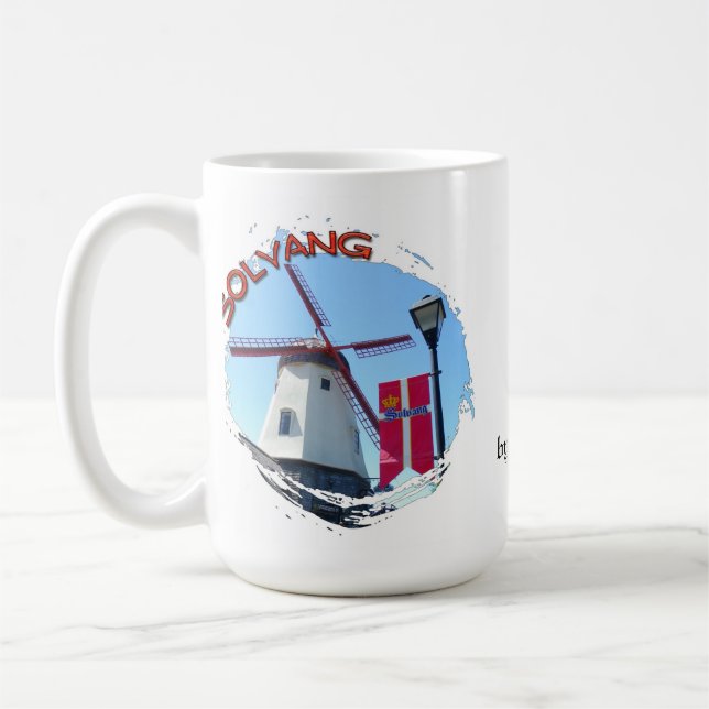 Beautiful Solvang Mug! Coffee Mug (Left)