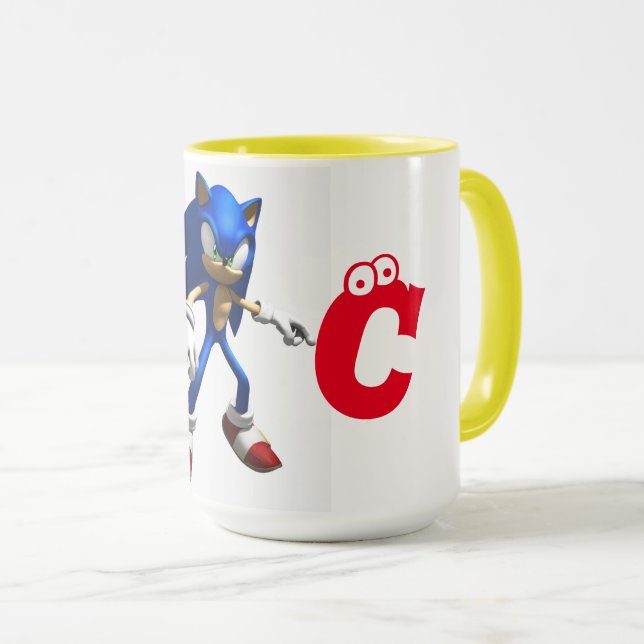 Beautiful sonic mugs  (Front Right)