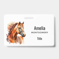 Beautiful Sorrel Horse Portrait