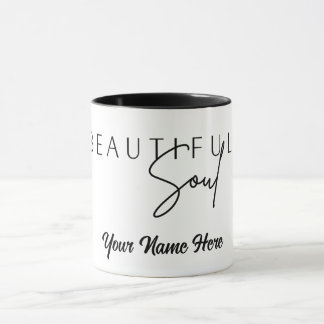 Beautiful Soul Custom Personalise Tumbler Mugs