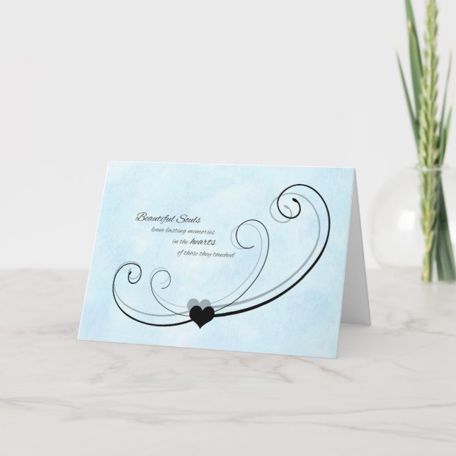 Beautiful Souls Sympathy Card (Front)