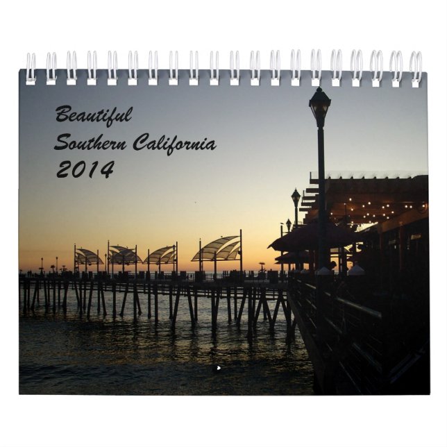 Beautiful Southern California Calendar (Cover)