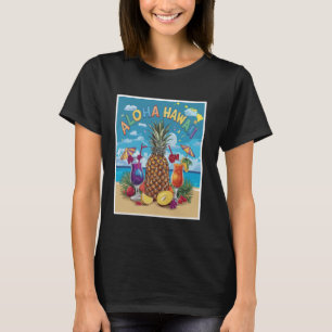 Beautiful souvenir gift idea ALOHA Hawaii Islands T-Shirt