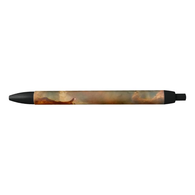 beautiful space black ink pen (Front)