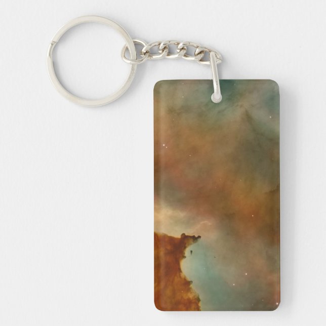 beautiful space key ring (Front)