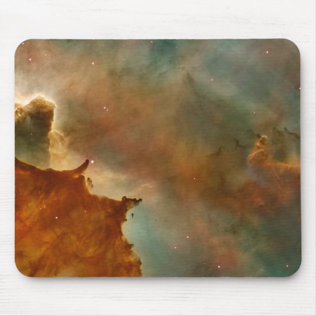 beautiful space mouse pad (Front)